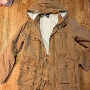 Boys- Lined Winter Coat - Arizona Brand - Size Large